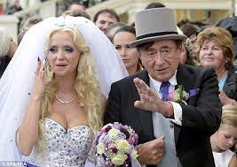Richard lugner and wife number five, cathy schmitz (picture: Billionaire Richard Lugne Divorces 26 Year Old Playboy Bunny Wife After 2 Year Marriage Daily Mail Online