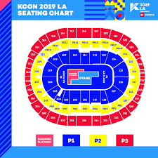 kcon la seating chart kcon usa official site