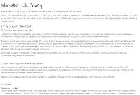 Articoli Plugin Informativa Sulla Privacy