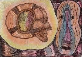 Pinturas hechas por enfermos mentales - Marcianos