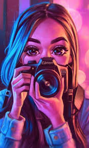 Pin By Busra Tkr On Cizim Sanati In 2020 Girls Cartoon Art Cartoon Girl Drawing Girly Drawings