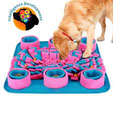 80 off snuffle mat for dogs pet dog snuffle mat feeding puzzle toy pink blue only dog enrichment dog toys diy dog toys