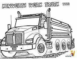 Select one of 1000 printable coloring pages of the category adult. Dirty Dump Truck Coloring Pages Dump Trucks Free Construction