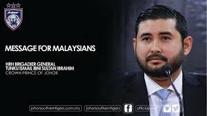 Sultan ibrahim ibni almarhum sultan iskandar (jawi: You Re A Minister Not A God Jb Crown Prince Tells Minister The Online Citizen Asia