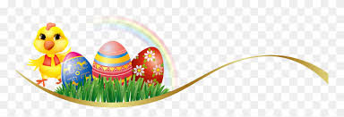 Happy easter banner with seamless pattern, vector. Easter Eggs Banner Clipart Png Download 5213809 Pinclipart