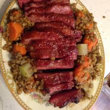 Lay the ⅓ lb corned beef and pickles on one slice of bread and top with the other slice. Easy Homemade Pastrami Allrecipes