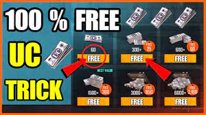 How To Get Free Uc In Pubg Mobile Free Uc Trick In Pubg Mobile Youtube