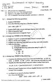 Fundamentals of computer programming (laboratory) list of experiments instructors will have flexibility in framing assignments so as to cover all the topics discussed in the class. Digital Computer Fundamentals 2014 2015 B Sc It Information Technology Semester 1 Fybsc I T Question Paper With Pdf Download Shaalaa Com
