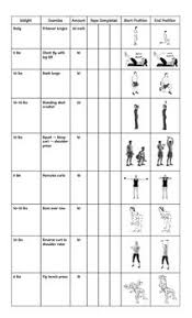 Fitness Circuit Checklist Editable In Google Docs Workout Routine Workout Plan Workout