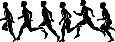 Crowd Clipart Running Away Picture 842562 Crowd Clipart Running Away Running man symbol outlined stylized silhouette vector. webstockreview