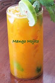 Mango Mojito With Or Without Alcohol Mango Mojito Recipe Drinks Alcohol Recipes Mojito Recipe