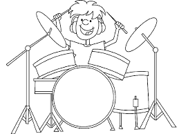 Hundreds of free spring coloring pages that will keep children busy for hours. Drummer Boy Got Talent Coloring Pages Kids Play Color