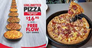 Pizza Hut S Pore Has All You Can Eat Pizza Buffet Every Thursday At 16 90 Per Person Great Deals Singapore