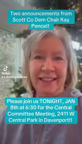 Tonight is the Central Committee Meeting! Join us!