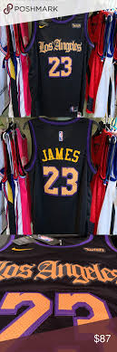 Get your los angeles lakers jerseys online at fanatics as they celebrate their championship win in the 2020 nba finals. Lebron James La Lakers Nba City Edition Jersey Nwt Stitched Rare Alternate City Edition For The Los Angeles Lakers Old English G Lebron James La Lakers Lakers