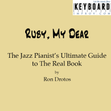 Ruby My Dear From The Jazz Pianists Ultimate Guide To The