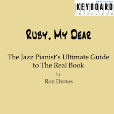 ruby my dear from the jazz pianists ultimate guide to the