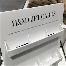 Founded in 1984 by a couple from korea, and … show more H M Gift Card Cardboard Display Details Fixtures Close Up