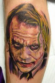 Studio tattoo and soul agendamentos e orçamentos pelo whatsapp(74) 999573677 ao estúdio localizado na rua são jorge n32 próximo à praça do cacheiro. Heath Ledger Joker Tattoo By Carter Moore Tattoonow