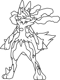 Pokemon coloring pages mega mewtwo y. Mega Mewtwo Y Coloring Page Free Printable Coloring Pages For Kids