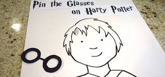 Harry Potter Birthday Party Game Ideas Play Pin The Glasses On Harry Harry Potter Birthday Harry Potter Party Games Harry Potter Birthday Party