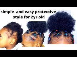 Easy Protective Hair Styles For Short Hair Black Kids Toddler Hairstyles For Short Nat Short Hair Black Black Girl Short Hairstyles Toddler Hairstyles Girl