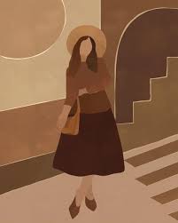 Aesthetic doodle and cute image in 2019 art drawings. Minimalist Aesthetic Girl Drawing No Face Novocom Top