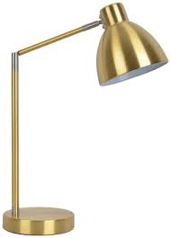 Gold desk lamp photo free image on unsplash. Desk Task Lamp Gold Pillowfort With Bulb Decorist