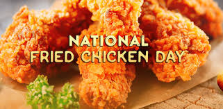 Chicken day is famous for its fresh to made fried chicken, wings and drumsticks. National Fried Chicken Day Serv Ey Ing America S True National Bird Gia On The Move