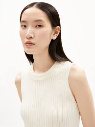 Pantalon en coton Priscilla . Moss