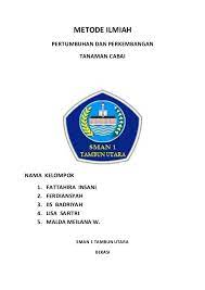 Karena pengetahuan dikatakan ilmiah bila memenuhi beberapa syarat, diantaranya Contoh Karya Ilmiah Ipa Biologi Kerkosa