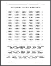 Ancient Greece Vocabulary Terms Word Search Puzzle Student Handouts Ancient Greece Ancient Vocabulary