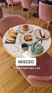 🥧 BORDEAUX 🥧 Un tout nouveau salon de thé & pâtisserie vient d'ouvrir !,  🐣 @misceobordeaux, 📍1 Rue Esprit des Lois, 33000 Bordeaux, 💰 2,20€-5€ la  boisson / 3,50€-5,90€ la pâtisserie / 4€-8€ le salé, ...