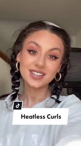 another day another heatless curls reveal 🤍 3 tutorials are posted!  #heatlesscurls #hair #sockcurls