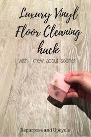 How To Clean Floor Glue And Heavy Dirt Off Luxury Vinyl Flooring Cleaning Vinyl Floors Luxury Vinyl Flooring Luxury Vinyl Tile Flooring
