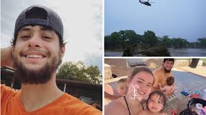 Dad's arm almost cut 'clean off' during Texas floods