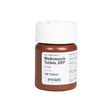 Most cats are medically managed with methimazole at 5 mg twice daily; Methimazole For Cats Hyperthyroidism Treatment