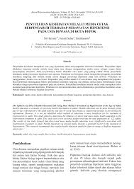 Namun, pada dasarnya media cetak dan media elektronik mempunyai tujuan yang sama, yakni menyampaiakan pesan berupa informasi, pengetahuan, hiburan, maupun. Pdf Penyuluhan Kesehatan Langsung Dan Melalui Media Massa Berpengaruh Terhadap Perawatan Hipertensi Pada Usia Dewasa Di Kota Depok