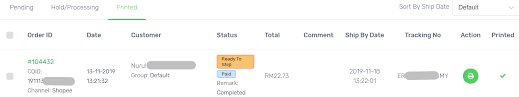 Use track & trace form on the left. How To Print Shopee Shipping Label Full Version Unicart Support Center