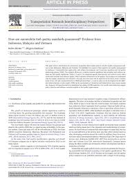 Our company's core business has always been related to health safety security & environment ( hsse ). Pdf How Are Automobile Fuel Quality Standards Guaranteed Evidence From Indonesia Malaysia And Vietnam