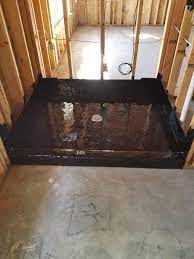 Hot Mopped 4x4 Shower Pan Shower Pan Shower Decorative Tray