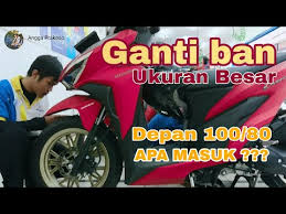 Menggunakan ukuran ban lebih dari angka tersebut dijamin mentok. New Vario 150 2020 Ban Besar Maksimal Depan Ukuran Berapa Youtube