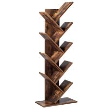 Nursery works children s tree branch bookshelf aptdeco. Gymax Tree Bookshelf 8 Tier Bookcase Free Standing Book Rack Display Stand Walmart Com Walmart Com