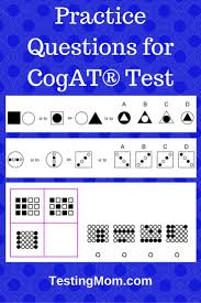 Free Practice Questions For Cogat Test Cogat Test Prep Cogat Test Cogat
