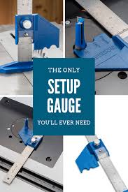Quickly Set Your Router Table Fence A Precise Distance From The Center Of The Bit Also Works As A Depth Gauge For Bits And Blad Depth Gauge Router Router Bits