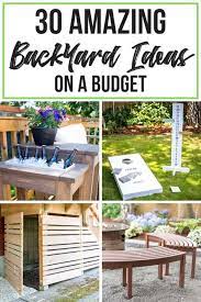 30 Amazing Backyard Ideas On A Budget Budget Backyard Diy Backyard Patio Backyard Makeover