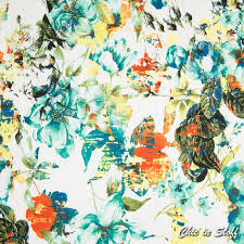 Stoffe als meterware günstig online kaufen, um von der designvielfalt zu profitieren. Floral Chic In Stoff