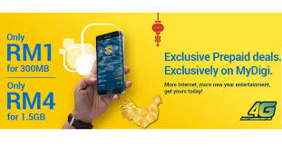 Starting 10 € per month, up to 50gb of 4g prepaid internet digi mobil offers several data plans with more gigabytes for a discount price. 300mb 4g Lte Quota For Just Rm1 Only Available For Digi Prepaid Zing Gadget