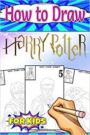 Harry potter drawings ideas coloring pages for kids. Amazon Com How To Draw Harry Potter For Kids Teens And Adult Fans Trace Draw And Color 9798648849242 Art Sketch Cliff Books