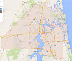 Maybe you would like to learn more about one of these? Jacksonville Florida Map United States